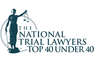 Power Trial Lawyers - The National Trial Lawyers Top 40 Under 40 Badge